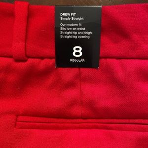 NWT The Limited Drew fit, straight-leg Pant Size 8